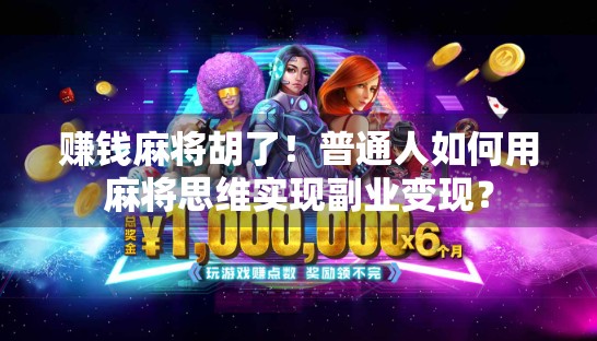 赚钱麻将胡了！普通人如何用麻将思维实现副业变现？