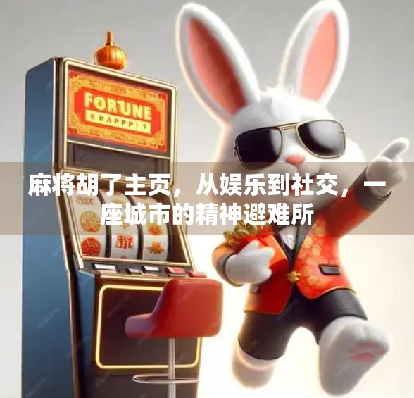 麻将胡了主页,从娱乐到社交,一座城市的精神避难所