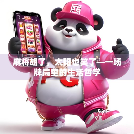 麻将胡了，太阳也笑了—一场牌局里的生活哲学