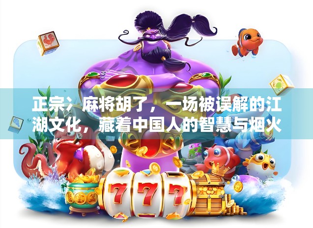 正宗冫麻将胡了，一场被误解的江湖文化，藏着中国人的智慧与烟火气