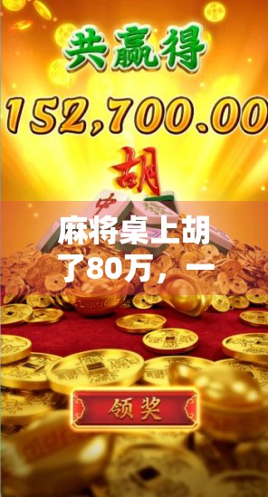 麻将桌上胡了80万，一场娱乐背后的财富幻觉与现实反思