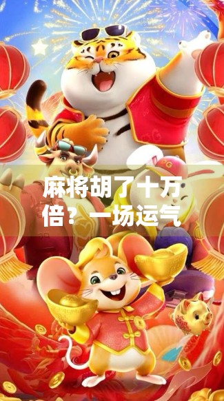 麻将胡了十万倍？一场运气爆棚的人生逆袭，你敢信吗？