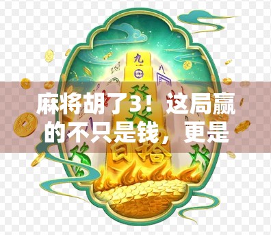 麻将胡了3！这局赢的不只是钱，更是情绪价值和社交密码！