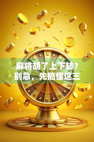 麻将胡了上下转?别急,先搞懂这三步走逻辑!