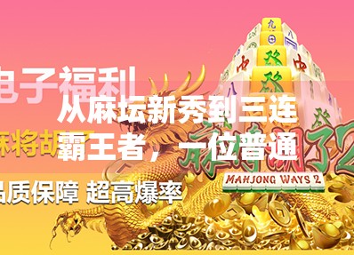 从麻坛新秀到三连霸王者,一位普通人的麻将逆袭之路