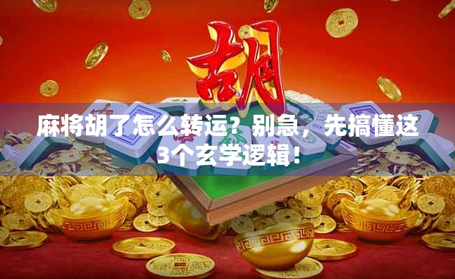 麻将胡了怎么转运?别急,先搞懂这3个玄学逻辑!