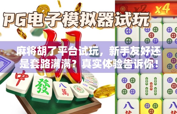 麻将胡了平台试玩,新手友好还是套路满满?真实体验告诉你!
