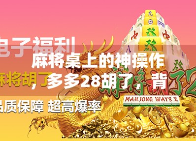 麻将桌上的神操作，多多28胡了，背后藏着怎样的心理博弈与技巧？